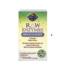 RAW Enzymy Men 50 & Wiser - pro muže po padesátce - 90 kapslí